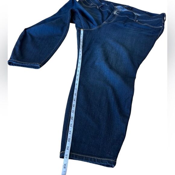 Torrid denim skinny jeans dark wash denim plus size 26 petite - Picture 8 of 12